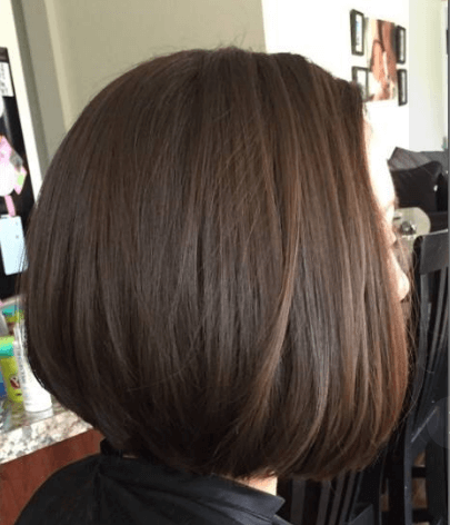 Woman with a brown bob